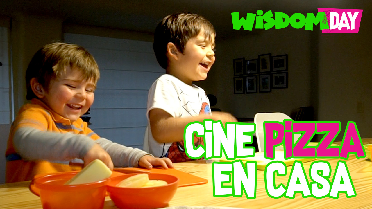 cinepizza en casa niños